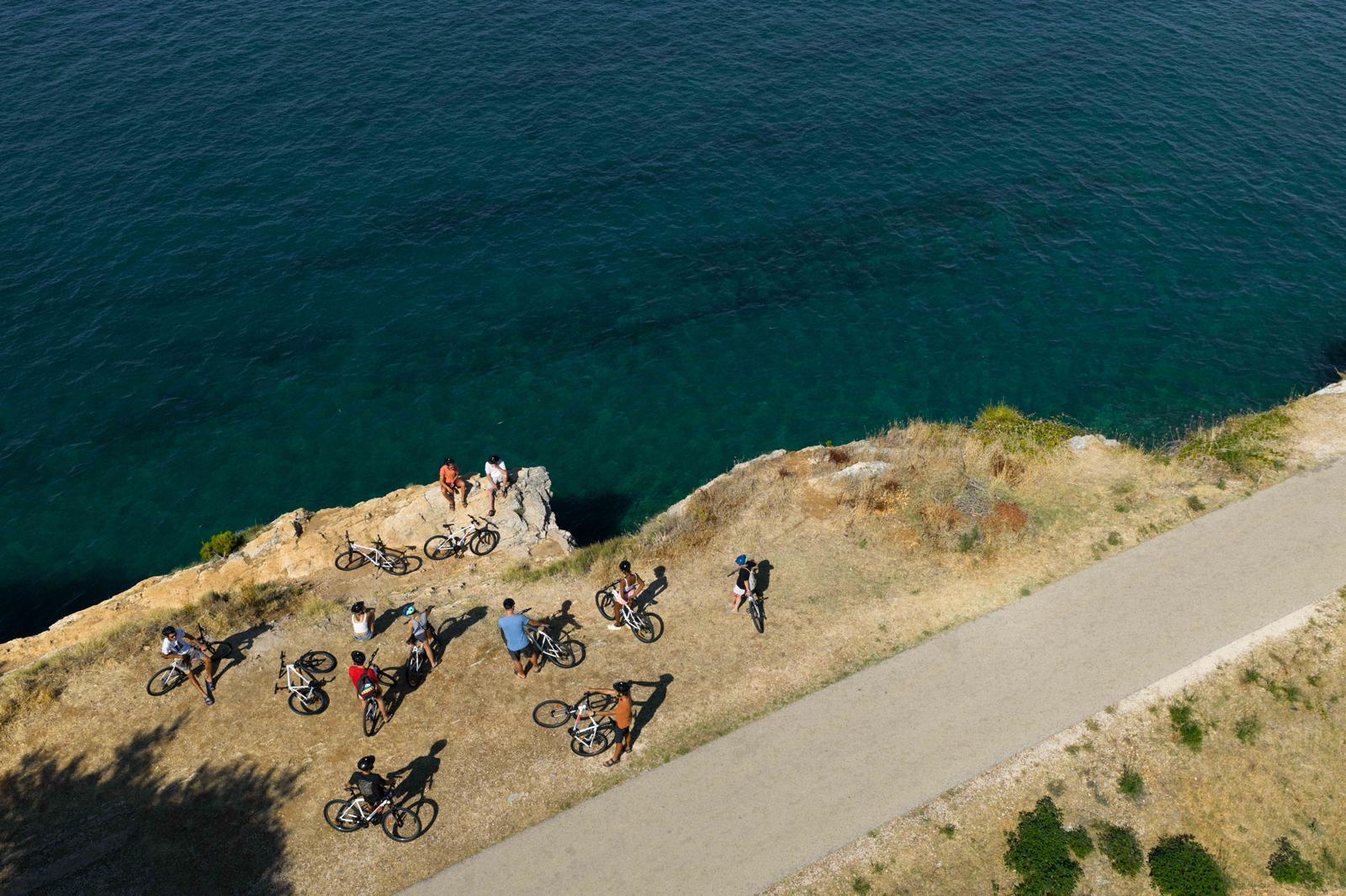 Punta Bajlo from air